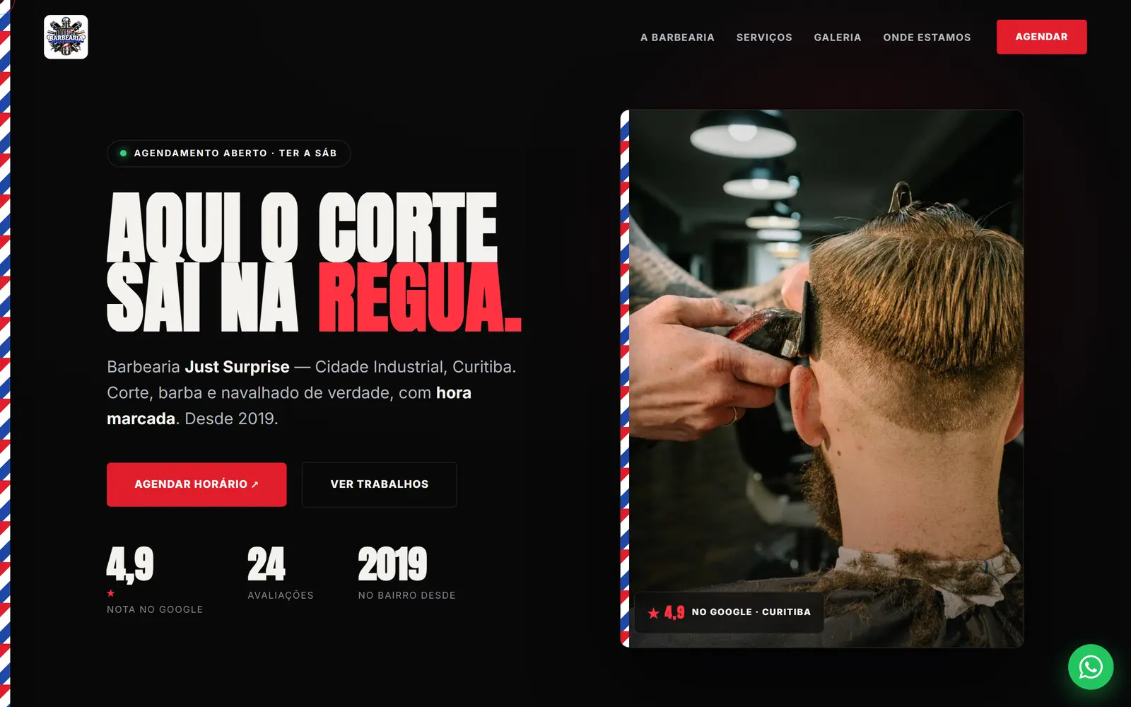 Site da Just Surprise